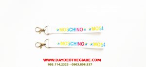 Dây đeo móc khóa mẫu Moschino 1